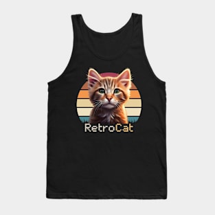 Retro Cat Tank Top